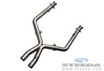 3" x 3" Race Exhaust Off Road (No Cats) X Pipe